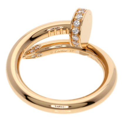 CARTIER   Ring Juste un Cle Diamond #47 K18 Pink Gold Ladies