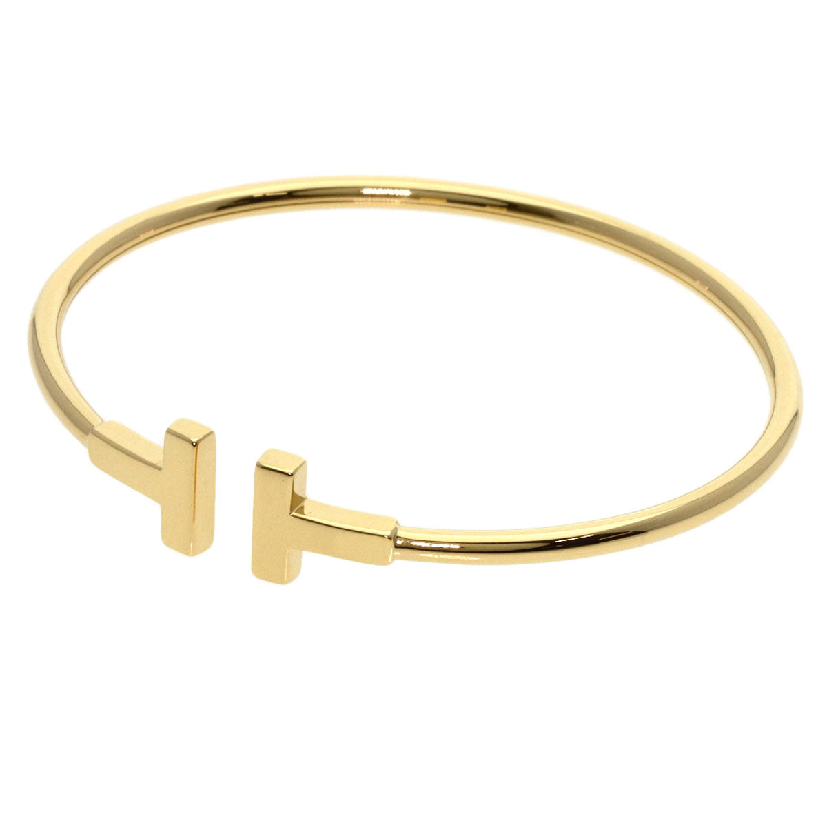 TIFFANY&Co.   Bracelet T Wire Small Model K18 Yellow Gold Ladies