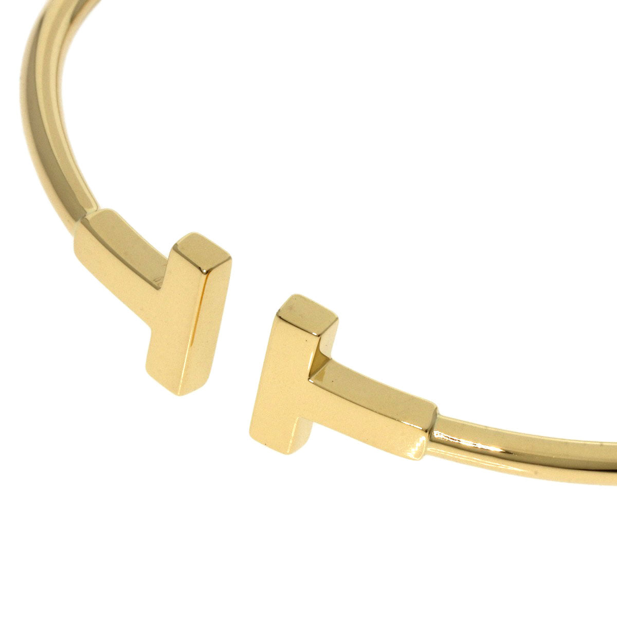 TIFFANY&Co.   Bracelet T Wire Small Model K18 Yellow Gold Ladies