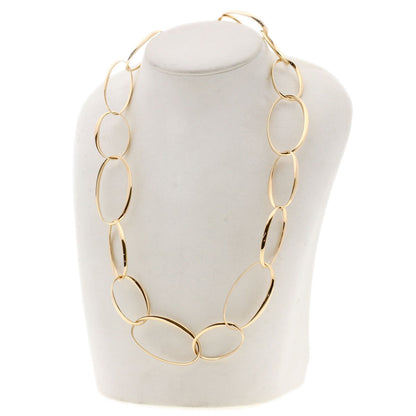 Pomellato   Necklace Design Chain K18 Pink Gold Ladies