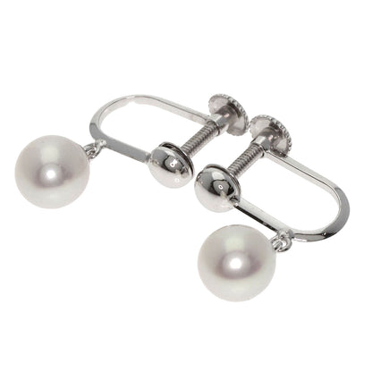 TASAKI Pearl Pearl Earring K18 White Gold Ladies [Used]