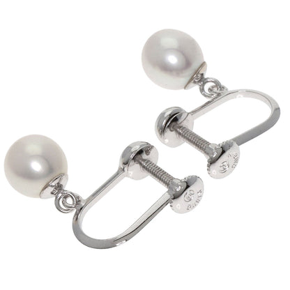 TASAKI Pearl Pearl Earring K18 White Gold Ladies [Used]