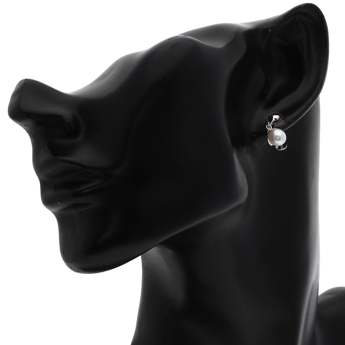 TASAKI Pearl Pearl Earring K18 White Gold Ladies [Used]