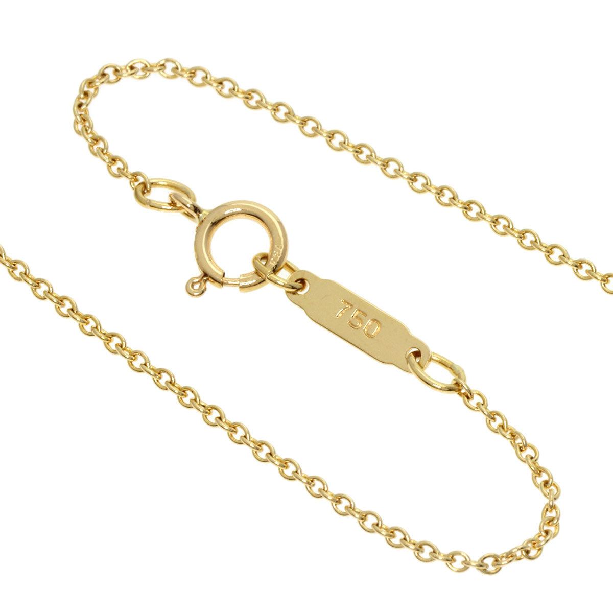 TIFFANY&Co.   Necklace tornado K18 Yellow Gold Ladies