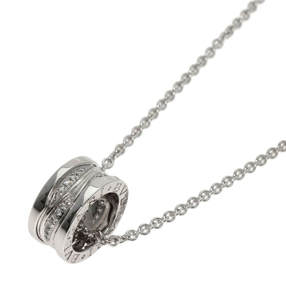 BVLGARI   Necklace B.zero1 Legend Diamond K18 White Gold Ladies