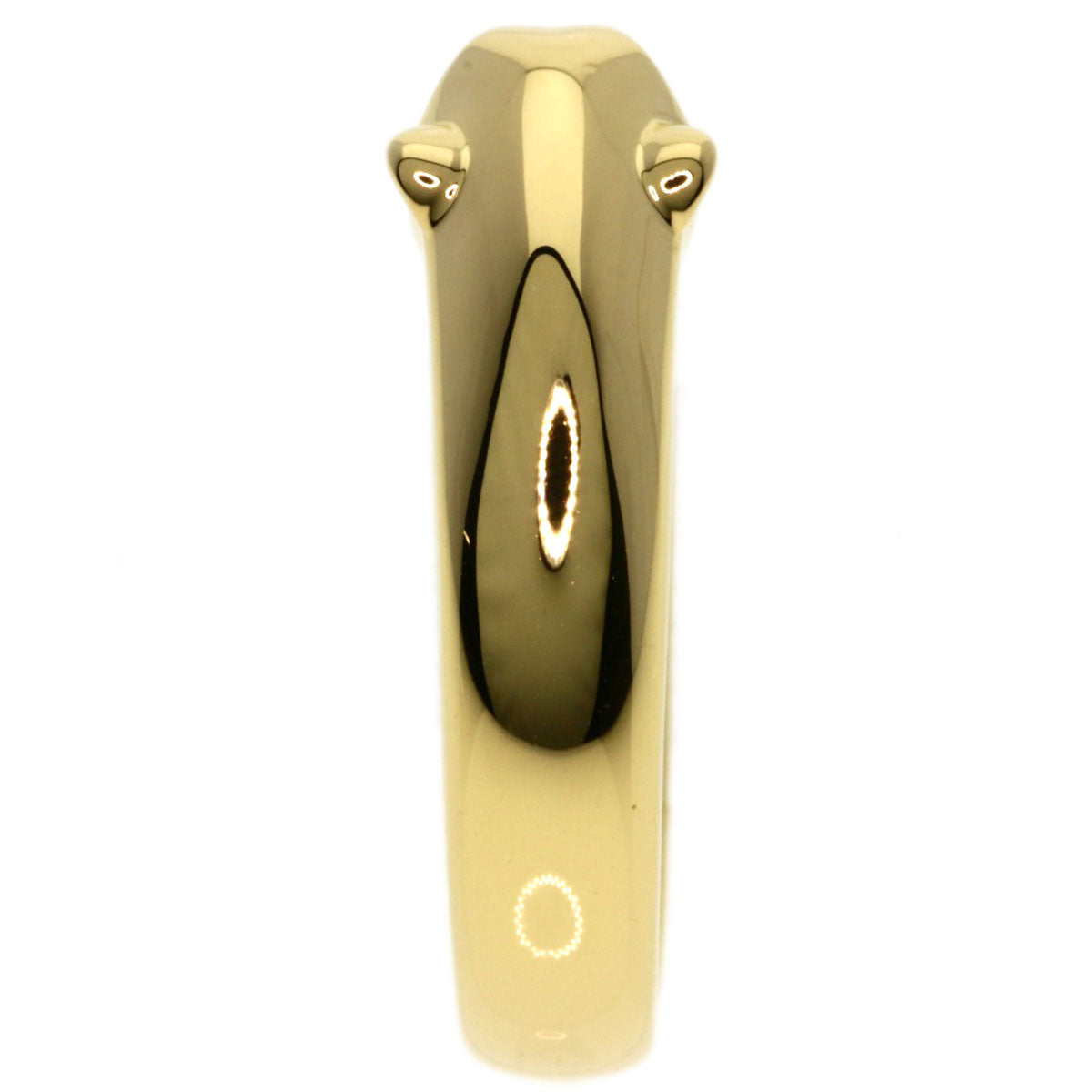 CARTIER PANTHERE Onyx Garnet #57 Ring K18 Yellow Gold Ladies [Used]