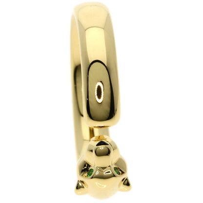 CARTIER PANTHERE Onyx Garnet #57 Ring K18 Yellow Gold Ladies [Used]
