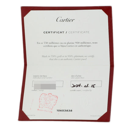 CARTIER PANTHERE Onyx Garnet #57 Ring K18 Yellow Gold Ladies [Used]