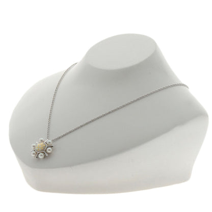 MIKIMOTO Pikuwe Akoya Pearl Necklace K18 White Gold Ladies [Used]