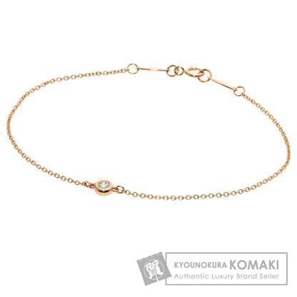 TIFFANY&Co.   Bracelet By The Yard Diamond K18 Pink Gold Ladies