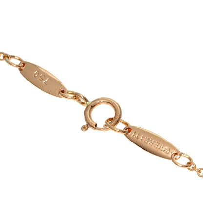 TIFFANY&Co.   Bracelet By The Yard Diamond K18 Pink Gold Ladies