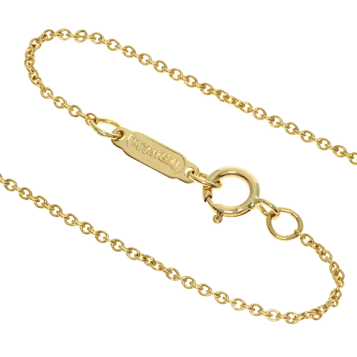 TIFFANY&Co.   Necklace tornado K18 Yellow Gold Ladies