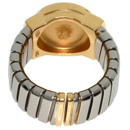 BVLGARI   Ring Tubogas Onyx K18 Yellow Gold Ladies