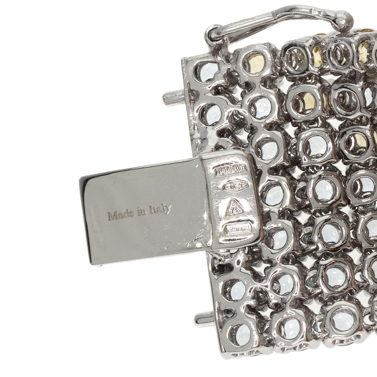 Damiani Sapphire Multicolor Bracelet K18 White Gold Ladies [Used]