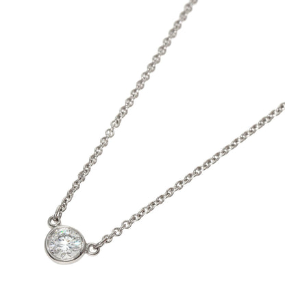 TIFFANY&Co.   Necklace By The Yard Diamond Platinum PT950 Ladies