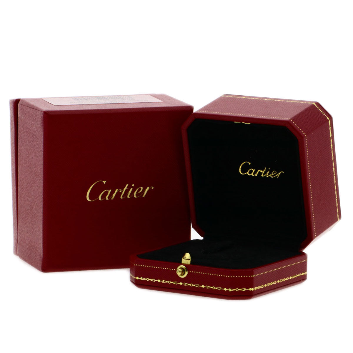 CARTIER   Ring Be Love Sapphire Diamond #51 K18 Pink Gold Ladies