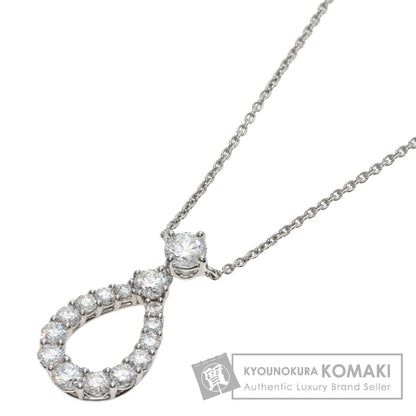 HARRY WINSTON Loop Pendant Extra Large Necklace Platinum PT950 Ladies [Used]