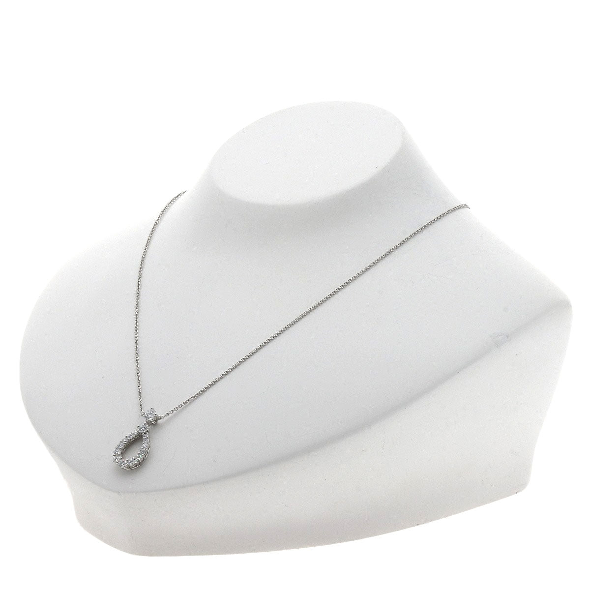 HARRY WINSTON Loop Pendant Extra Large Necklace Platinum PT950 Ladies [Used]