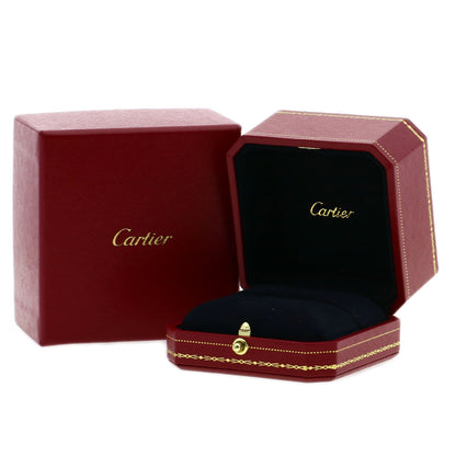 CARTIER   Ring Mini Love SM Pave Diamond #49 K18 Pink Gold Ladies