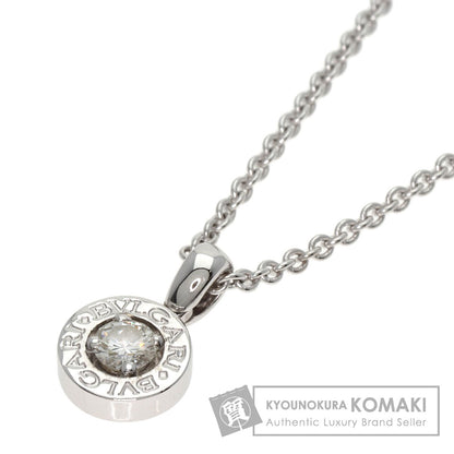 BVLGARI   Necklace BVLGARI BVLGARI 1P Diamond K18 White Gold Ladies