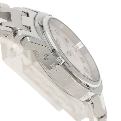 HERMES Clipper Nacre new buckle Watches CL6.410 Stainless Steel/Stainless Steel Boys