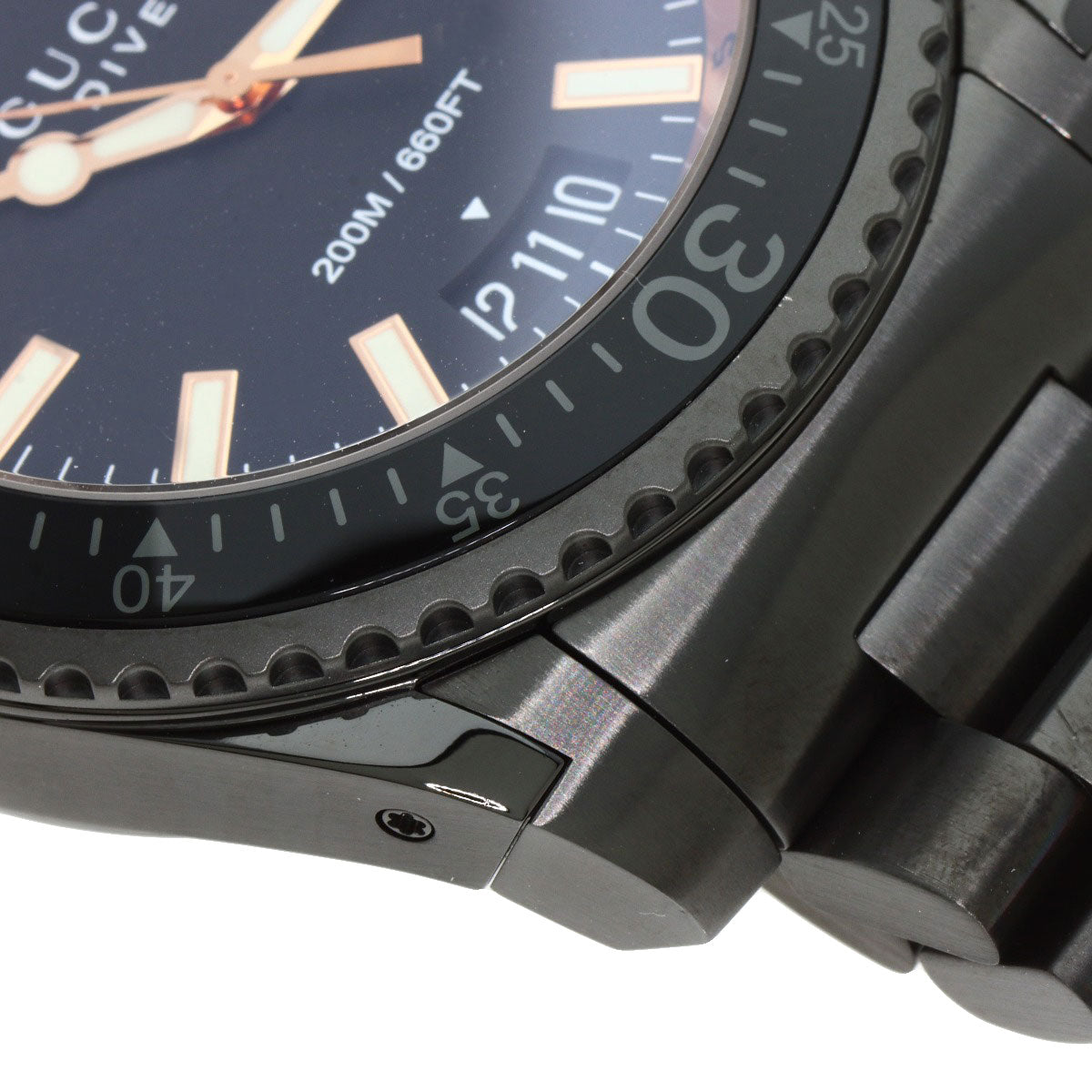 GUCCI Dive Watches YA136.2 Stainless Steel/Stainless Steel mens