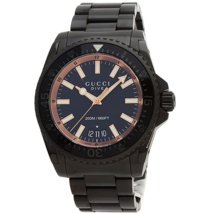 GUCCI Dive Watches YA136.2 Stainless Steel/Stainless Steel mens