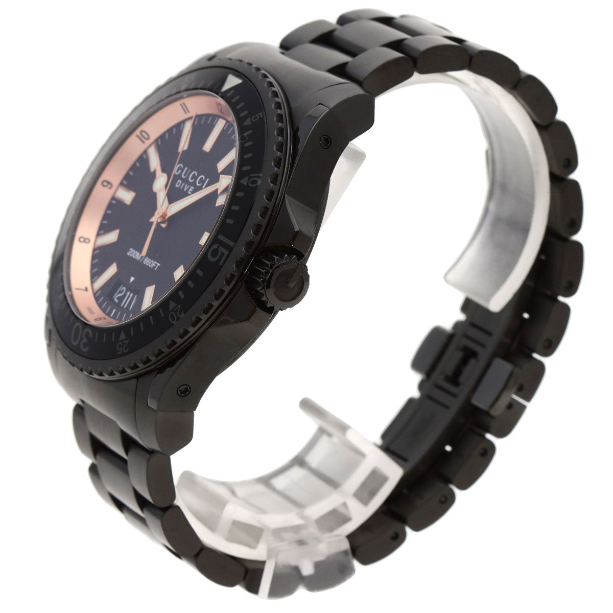 GUCCI Dive Watches YA136.2 Stainless Steel/Stainless Steel mens