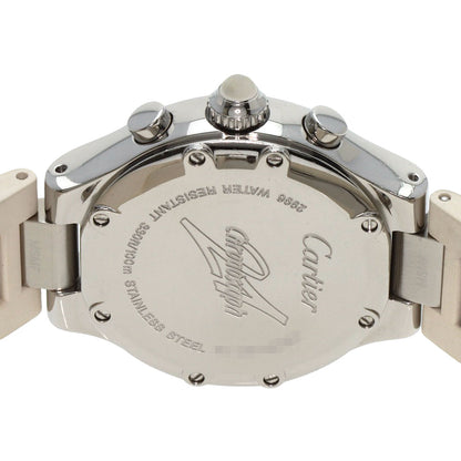 CARTIER CHRONOSCAPH SM Watches W10197U2 Stainless Steel/Rubber Ladies