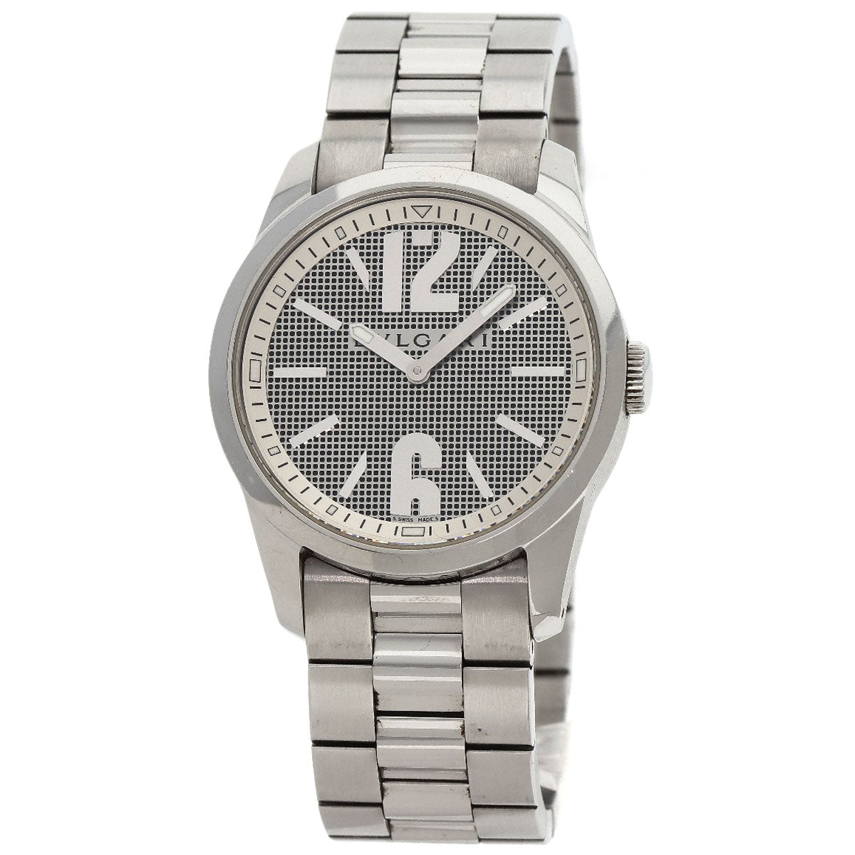 BVLGARI Solo tempo Watches ST37S Stainless Steel/Stainless Steel mens