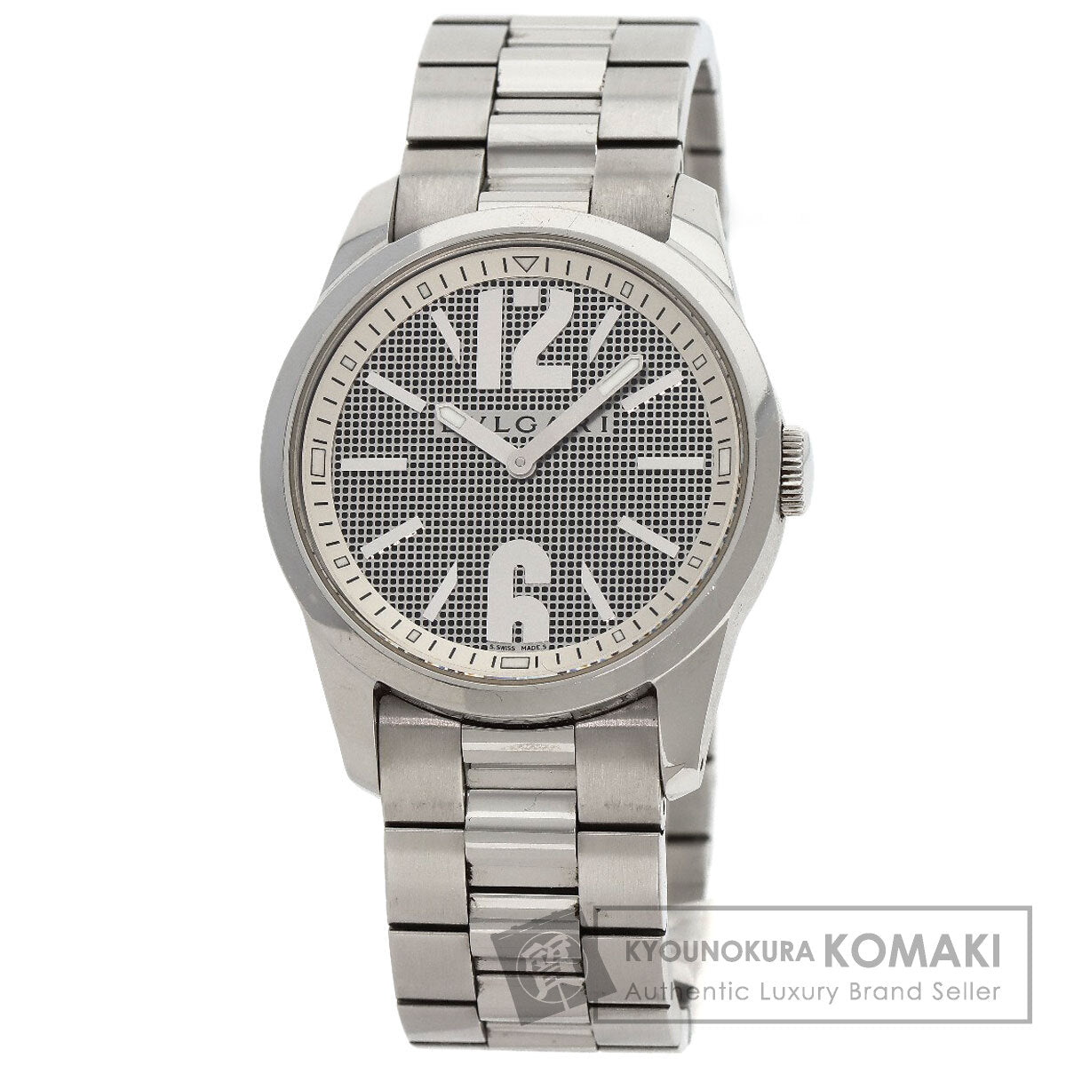 BVLGARI Solo tempo Watches ST37S Stainless Steel/Stainless Steel mens