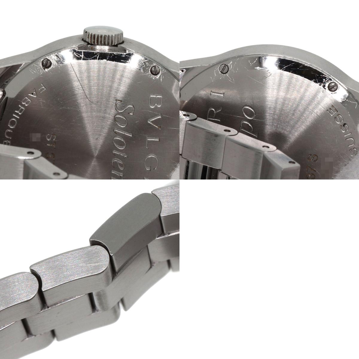 BVLGARI Solo tempo Watches ST37S Stainless Steel/Stainless Steel mens