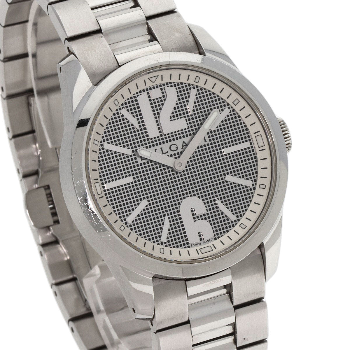 BVLGARI Solo tempo Watches ST37S Stainless Steel/Stainless Steel mens