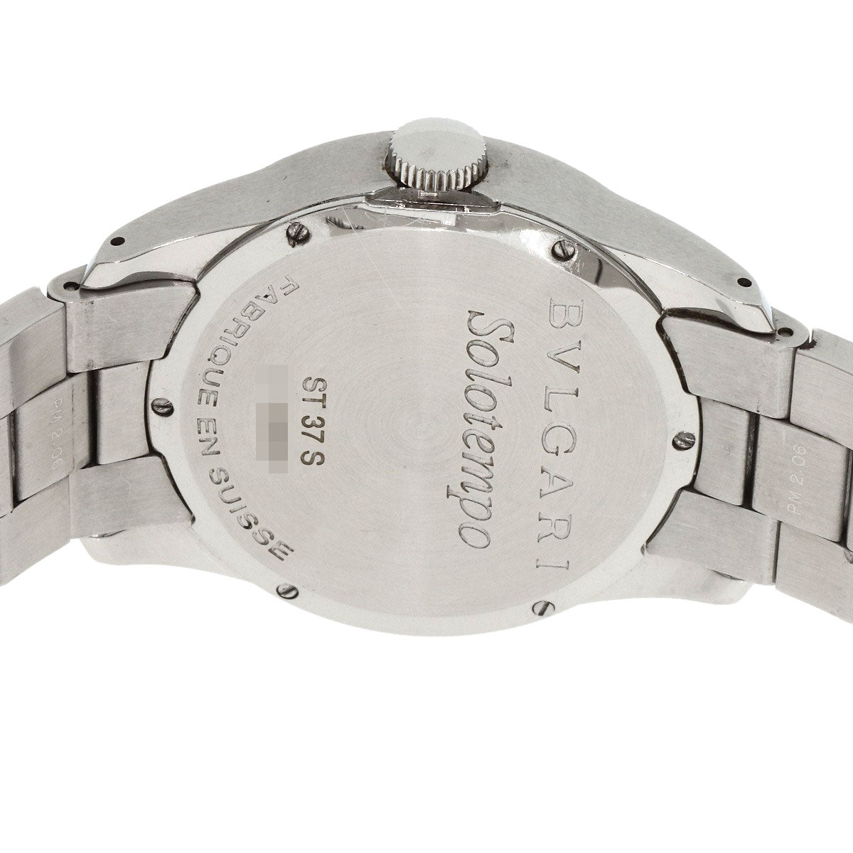 BVLGARI Solo tempo Watches ST37S Stainless Steel/Stainless Steel mens