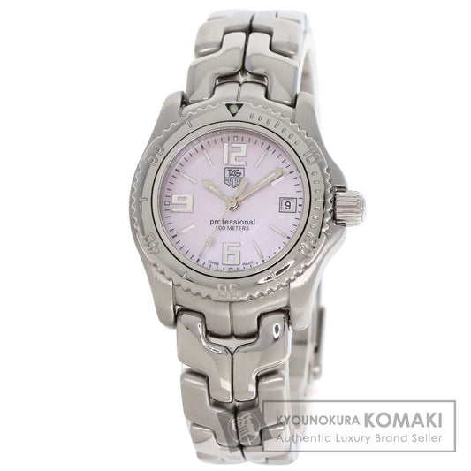 タグホイヤー WT141F リンク デイト 腕時計 ステンレススチール/SS レディース 【中古】【TAG HEUER】