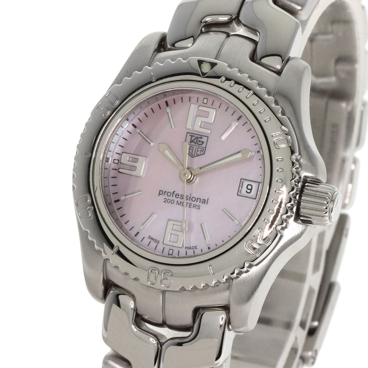 TAG HEUER Link date Watches WT141F Stainless Steel/Stainless Steel Ladies