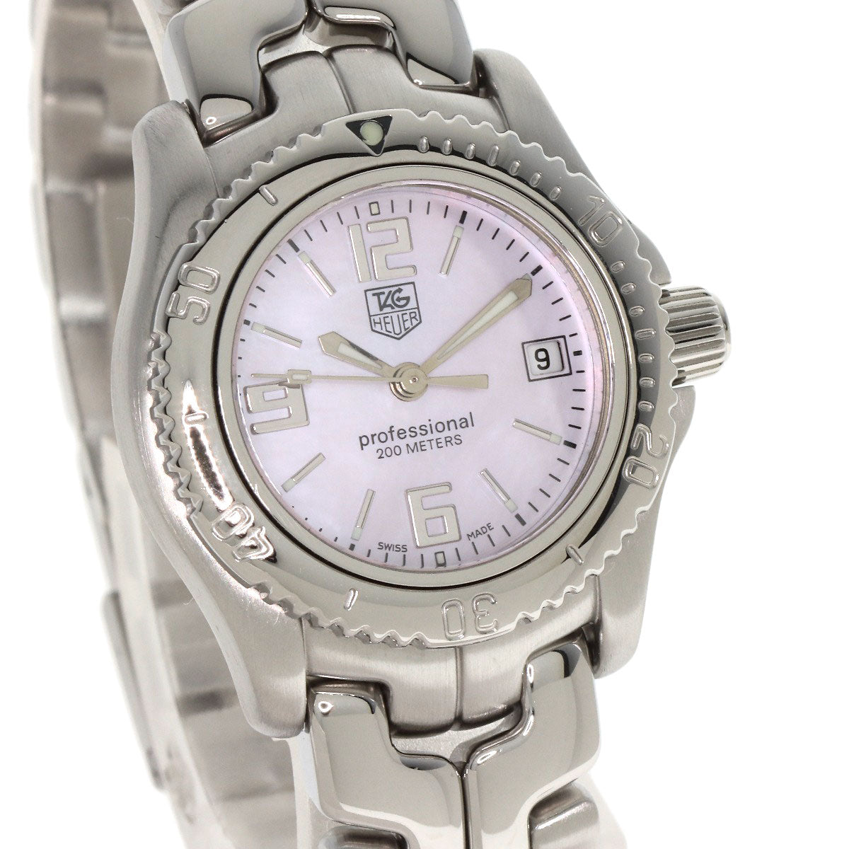 TAG HEUER Link date Watches WT141F Stainless Steel/Stainless Steel Ladies