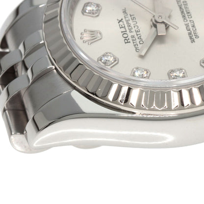 ROLEX DATEJUST 10P Diamond Watches 179174G Stainless Steel/Stainless Steel Ladies