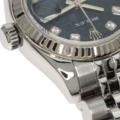 ROLEX DATEJUST 10P Diamond Watches 179174G Stainless Steel/Stainless Steel Ladies