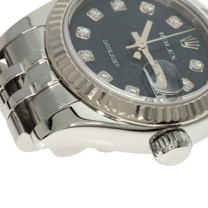 ROLEX DATEJUST 10P Diamond Watches 179174G Stainless Steel/Stainless Steel Ladies
