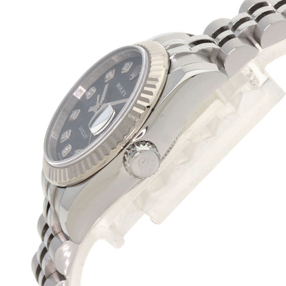 ROLEX DATEJUST 10P Diamond Watches 179174G Stainless Steel/Stainless Steel Ladies