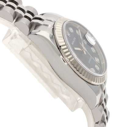 ROLEX DATEJUST 10P Diamond Watches 179174G Stainless Steel/Stainless Steel Ladies