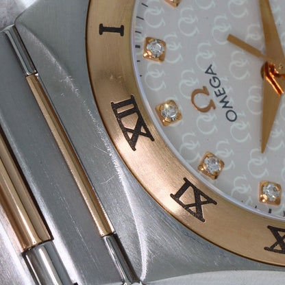 OMEGA Constellation 11P Diamond 50th Anniversary Model Watches 1304.35 Stainless Steel/SSxK18PG mens
