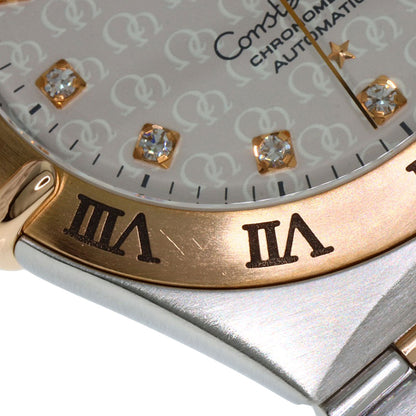 OMEGA Constellation 11P Diamond 50th Anniversary Model Watches 1304.35 Stainless Steel/SSxK18PG mens