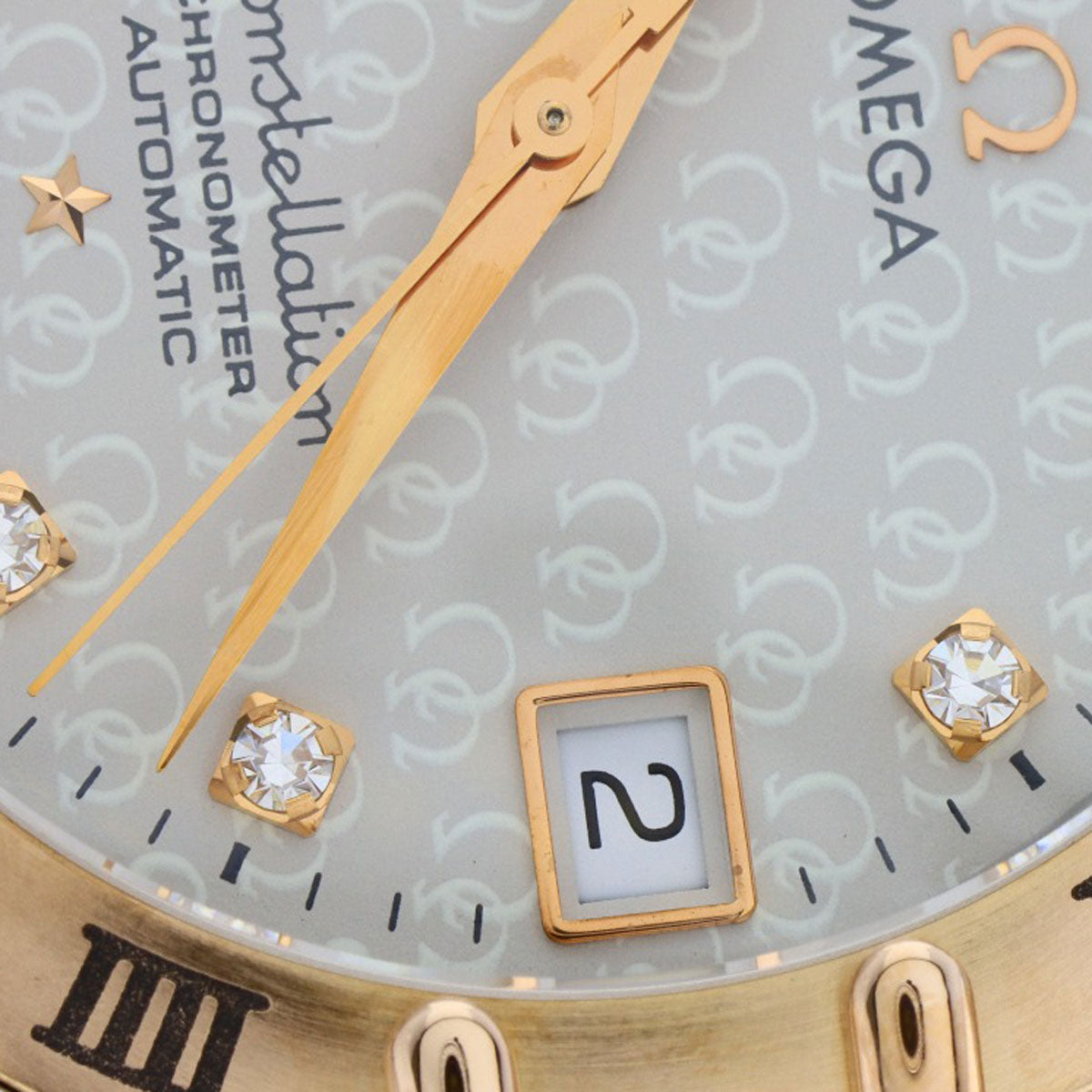 OMEGA Constellation 11P Diamond 50th Anniversary Model Watches 1304.35 Stainless Steel/SSxK18PG mens