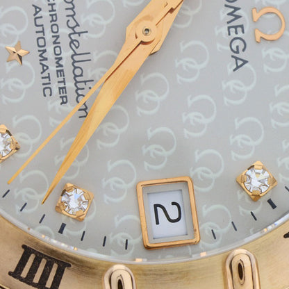 OMEGA Constellation 11P Diamond 50th Anniversary Model Watches 1304.35 Stainless Steel/SSxK18PG mens