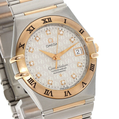 OMEGA Constellation 11P Diamond 50th Anniversary Model Watches 1304.35 Stainless Steel/SSxK18PG mens