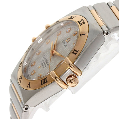 OMEGA Constellation 11P Diamond 50th Anniversary Model Watches 1304.35 Stainless Steel/SSxK18PG mens