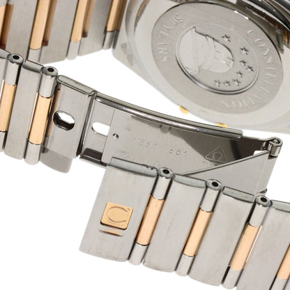 OMEGA Constellation 11P Diamond 50th Anniversary Model Watches 1304.35 Stainless Steel/SSxK18PG mens