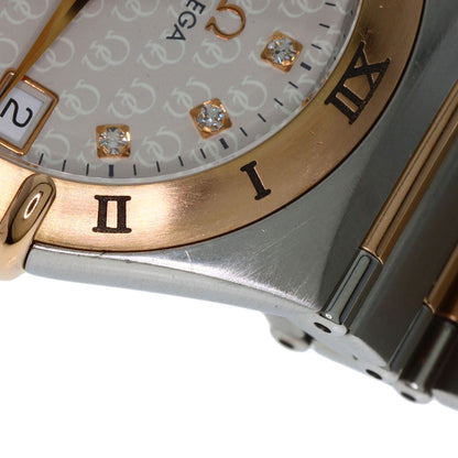 OMEGA Constellation 11P Diamond 50th Anniversary Model Watches 1304.35 Stainless Steel/SSxK18PG mens
